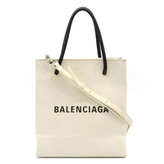 Balenciaga Pre-owned Mini Bags, female, Beige, Size: ONE SIZE Pre-owned Mini Bag