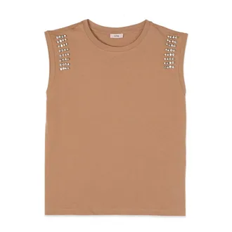 Oltre Donna, Top, Beige, 2Xl, new