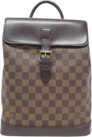 Louis Vuitton Pre-owned Backpacks, female, Brown, Size: ONE SIZE Pre-owned Vintage Backpack