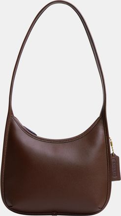 Coach Womens Curve Zip Bag - Brown Leather - One Size