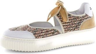 Voile Blanche Lipari Babe Sneaker in White Beige at Nordstrom, Size 11Us