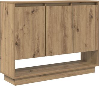 vidaXL Sideboard Artisan oak 97 x 29 x 75 cm Engineered wood Vidaxl