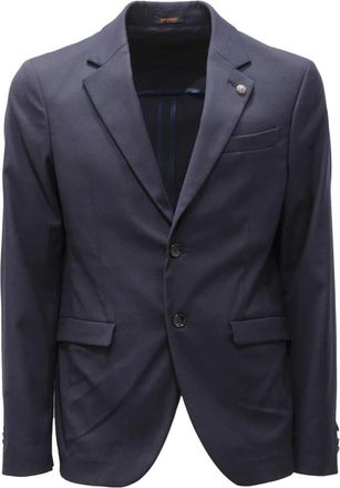 Officina36 Blue IVO Jasje - Heren - Blazers - Blauw - M - Jassen