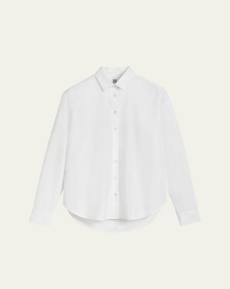 Toteme Signature Cotton Button-Down Shirt