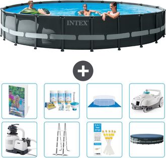 Intex Piscina Ultra Xtr Redonda - 610x122 Cm - 9-piezas S658