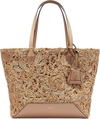 Jimmy Choo London mini Diamond tote bag - Neutrals
