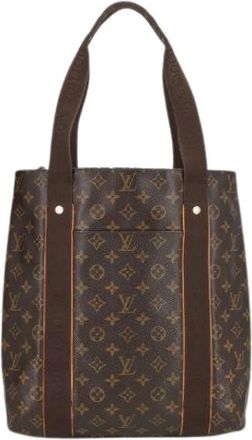 Louis Vuitton Pre-owned Cabas Beaubourg Shopper - Dames - Vintage Shopper - Bruin - ONE Size - Leer - Vintage