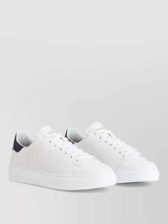 Woolrich calf leather low-top sneakers