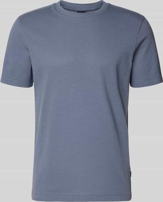 HUGO BOSS Regular Fit T-Shirt aus Baumwoll-Mix Modell TIBURT 240 in Blau, Gr&ouml;&szlig;e XXXL