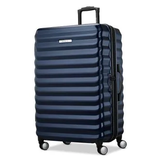 Samsonite Element Hardside Expandable 28 Large Checked Spinner Luggage in Navy at Nordstrom
