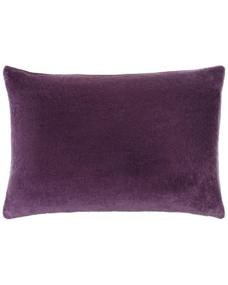 Surya Cotton Velvet Bolster Pillow
