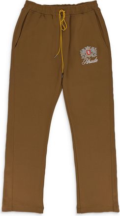 Rhude TAN BRENTWOOD TRACK PANTS