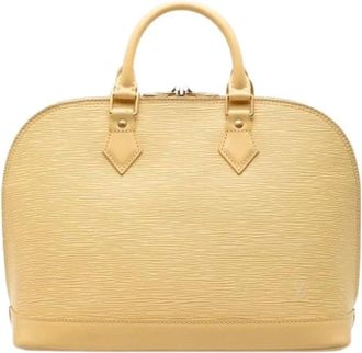Louis Vuitton Pre-owned Handbags, female, Beige, Size: ONE SIZE Pre-owned Vintage Handbag