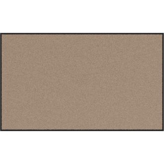 vidaXL Vidaxl - Felpudo Beige Y Negro 90 X 150 Cm Polipropileno Y Vinilo