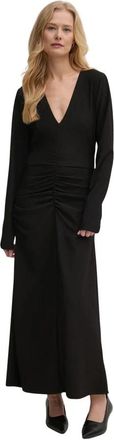 Gestuz Maxi Jurk - Dames - Maxi kleedjes - Zwart - XS - Polyester - Kleedjes