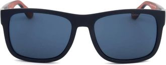 Tommy Hilfiger Blue Square Mens Sunglasses TH 1556/N/S 08RU/KU 56