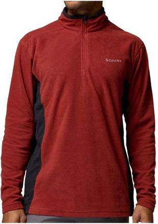 Columbia Klamath Range II Half Zip Fleecepullover f&uuml;r Herren | rot