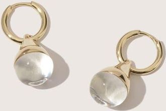 Otiumberg 14kt Gold Vermeil Stilla Quartz Earrings in Yellow Toned Gold at Nordstrom