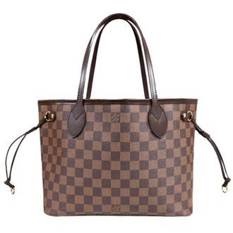 Louis Vuitton Damier Brown Damier Canvas Tote Bag (Pre-Owned)