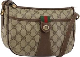 Gucci Pre-owned Cross Body Bag - Dames - Vintage Schoudertas - Beige - ONE Size - Vintage
