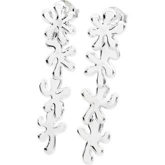 Lucy Quartermaine 4 Drop Splash Earrings in Sterling Silver at Nordstrom