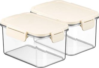 Sorbus 2-Pack 31.75Oz Stackable Food Storage Containers