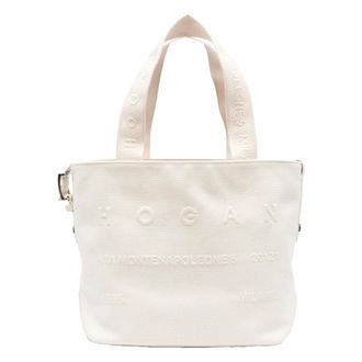 Hogan Shopping Bags, female, White, ONE SIZE, White Sacca Bag