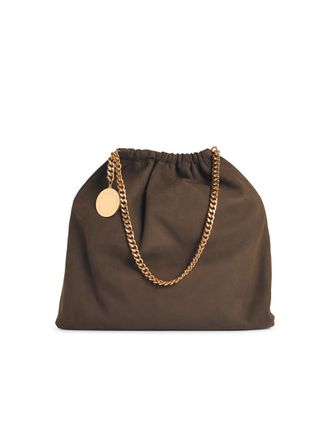 Stella McCartney Stella Mc Cartney Umh&auml;ngetasche Falabella Alter Wildleder Moka mit Kordelzug