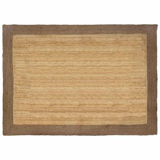 vidaXL Alfombras De &Aacute;rea Gris 160 X 230 Cm Yute Vidaxl
