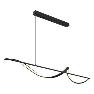 Globo Lighting L&aacute;mpara Colgante - Violino - Negro - Metal - Gran L&aacute;mpara - Globo