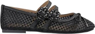 Alma En Pena Ballerina net gespen strass - Dames - Ballerinas - Zwart - 39 EU - Schoenen