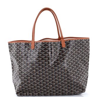 Goyard Saint Louis Tote Claire Voie Coated Canvas GM