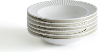 La Redoute Interieurs Set van 6 diepe borden in porselein, Jewely