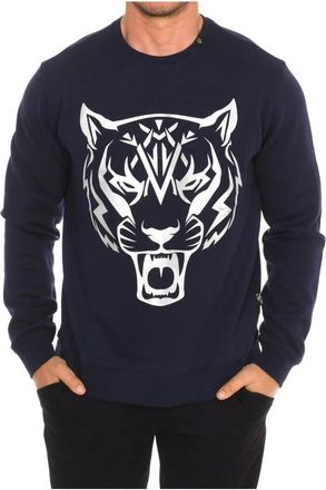 Plein Sport Hombre, Sudaderas, Azul, Talla: M