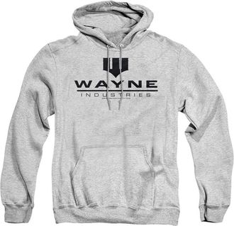 Gildan Batman Wayne Industries Adult Pull Over Hoodie / Hooded Sweatshirt