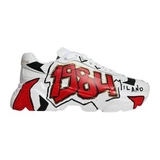 Dolce & Gabbana Heren, Schoenen, Veelkleurig, Maat: 46 EU Leer