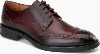 base Mens Pocket Mens Brogues - Brown - Size: 11