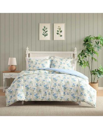 Laura Ashley Blossom Dance Cotton Comforter Set