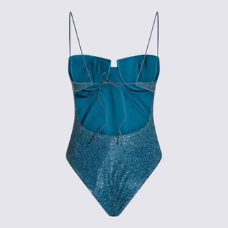 Os&eacute;ree Womens Sea Clothing Peacock Pa Metallic