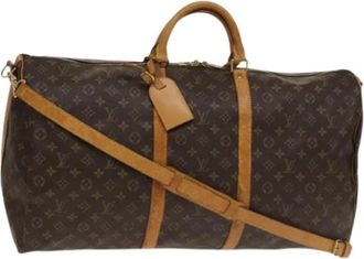Louis Vuitton Pre-owned Weekend Bags, female, Brown, Size: ONE SIZE Pre-owned Canvas louis-vuitton-bags