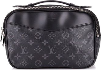 Louis Vuitton Black Monogram Eclipse Canvas Explorer Bum Bag (Authentic Pre- Loved)