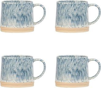 10 Strawberry Street Set Of 4 Rhea Mugs