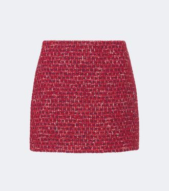 Valentino Tweed miniskirt