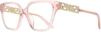 Versace Demo Square Ladies Eyeglasses VE3358BF 5472 54