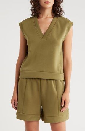 Scotch & Soda Sleeveless Knit Shell Top in Martini Olive at Nordstrom Rack, Size X-Small