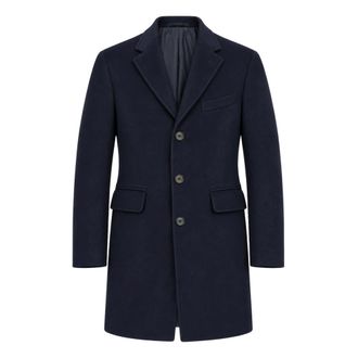 Eleventy Cappotto monopetto - - Coats - Uomo - Blu - M