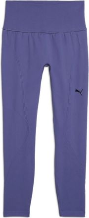 Puma Trainingstights PUMA SHAPELUXE SEAMLESS HW FL TIGHTS, Damen, Gr. XL, N-Gr, blau (blau crystal), Obermaterial: 92% Polyamid, 8% Elasthan, schmal normal