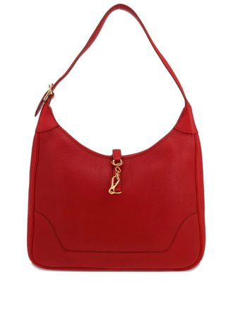 Hermès 1997 Trim Fjord leather shoulder bag - women - Leather - One Size - Red