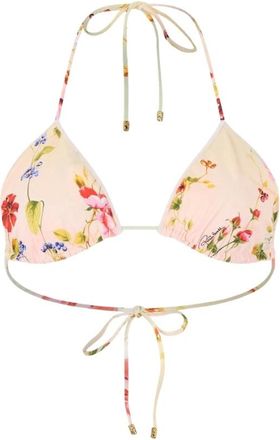 Roberto Cavalli Top de Bikini Miami con Estampado de Flores - Swimwear - Mujer - Multicolor - S
