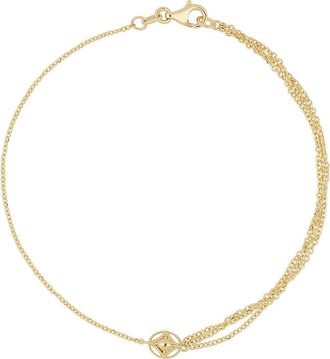Bony Levy 14K Gold Multichain Bracelet in 14K Yellow Gold at Nordstrom, Size 7